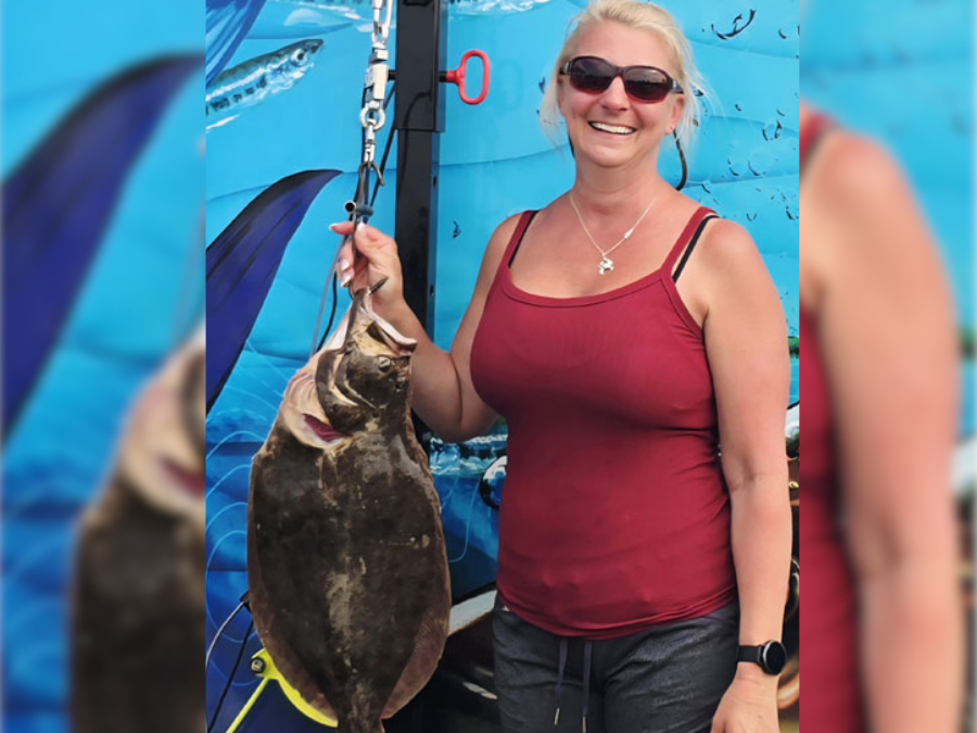 Flounder fishing Chincoteague Virginia