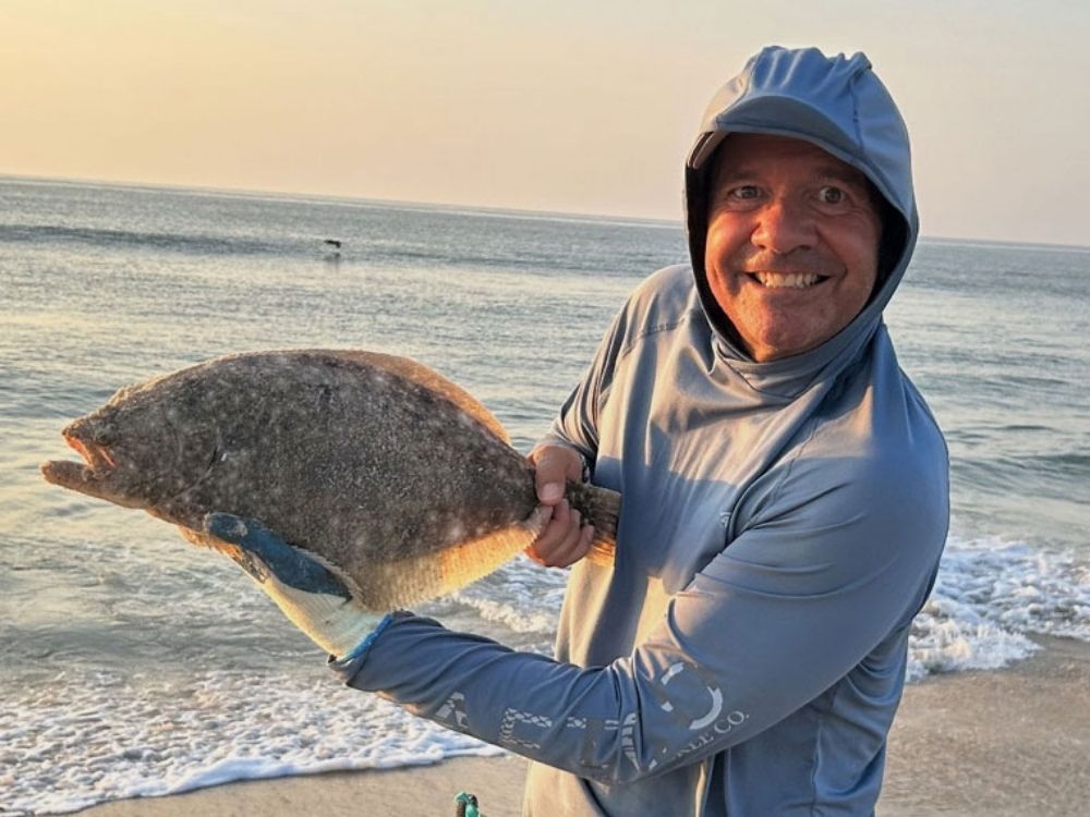 Flounder fishing Assateague Island