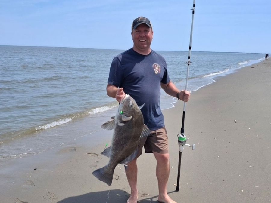 Black drum fishing delaware