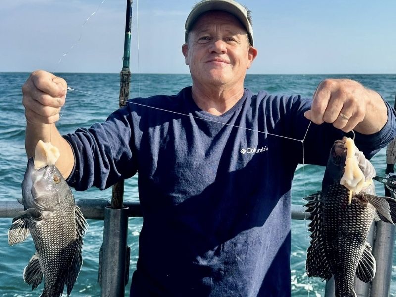 Black sea bass fishing Ocean City