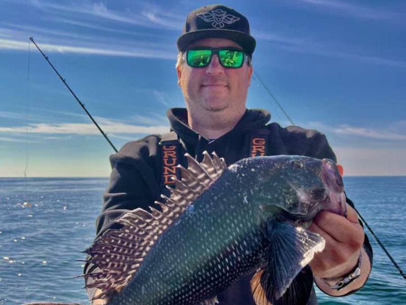 Black sea bass fishing Virginia Beach