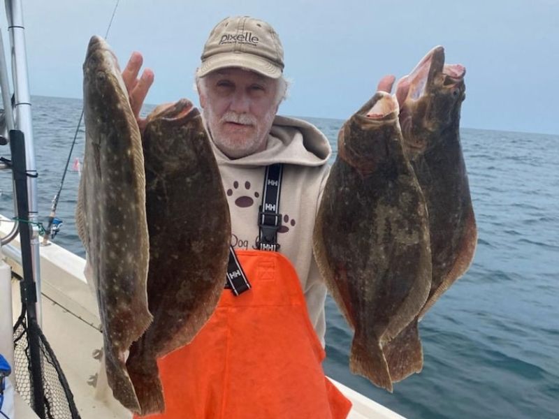 Flounder fishing Chincoteague Virginia