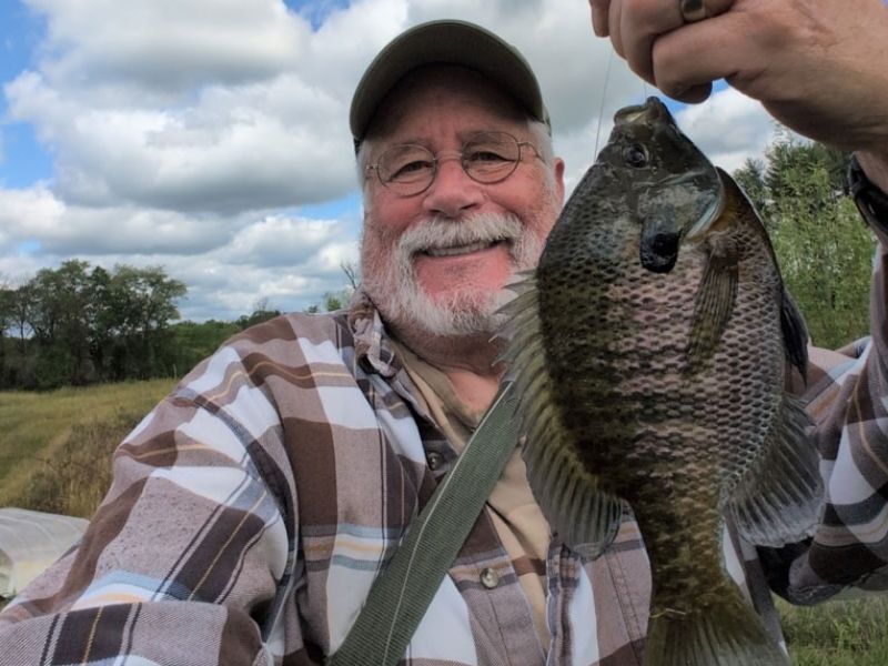 Bluegill fishing freshwater fishing