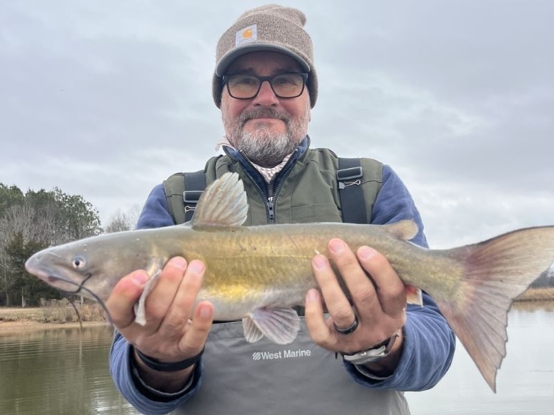 Channel catfish fishing