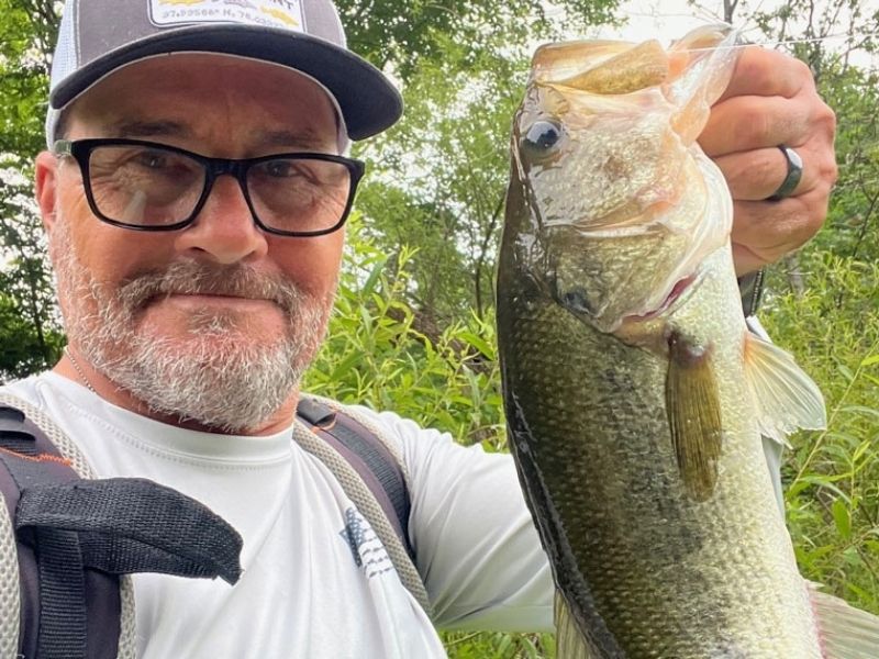 Freshwater bass fishing