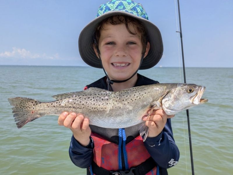 Speckled trout fishing Chesapeake Bay