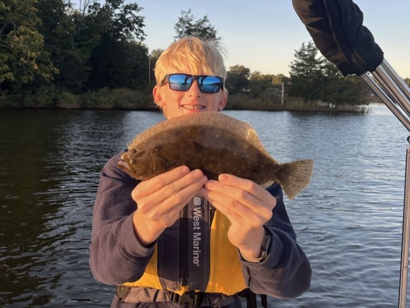 Flounder fishing Chesapeake Bay