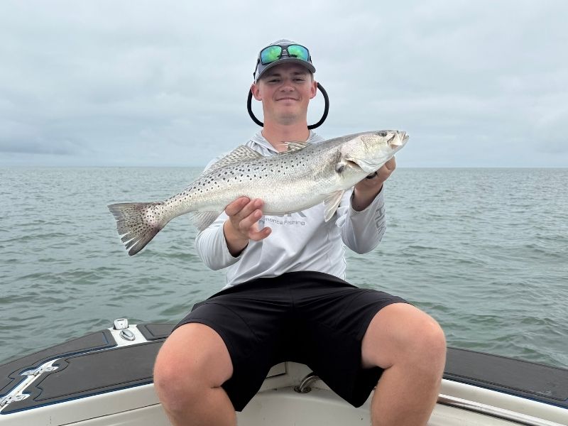 Speckled trout fishing Chesapeake Bay