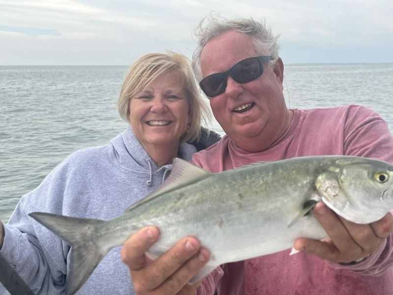 Bluefish fishing Chesapeake Bay