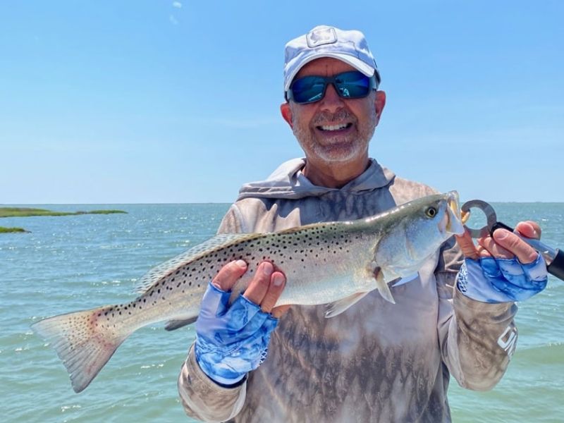 Speckled trout fishing Chesapeake Bay