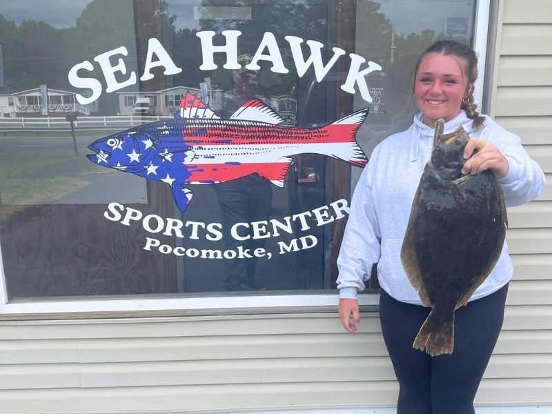 Flounder fishing eastern shore virginia