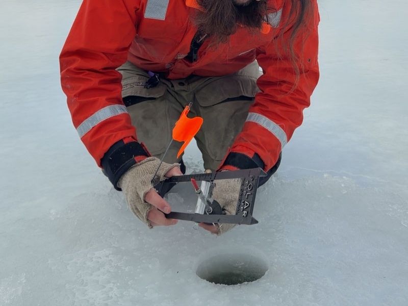 Ice Fishing Chesapeake Bay