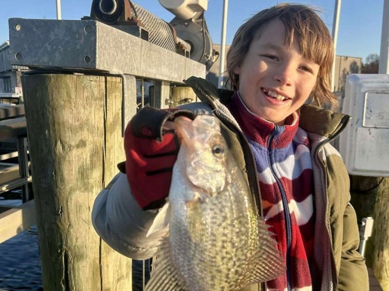 crappie winter fishing