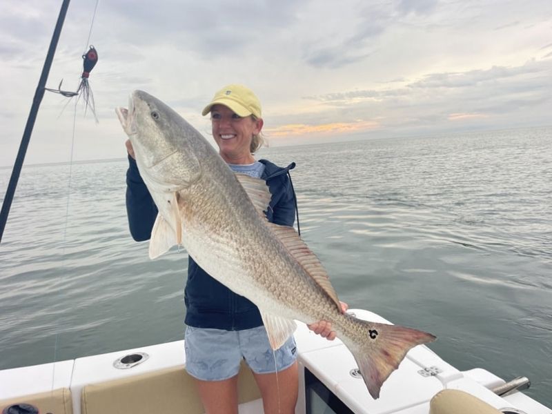 red drum fishing chesapeake bay