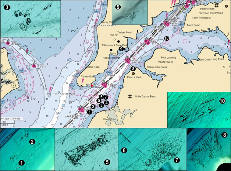 map of fishing spots in the elk river