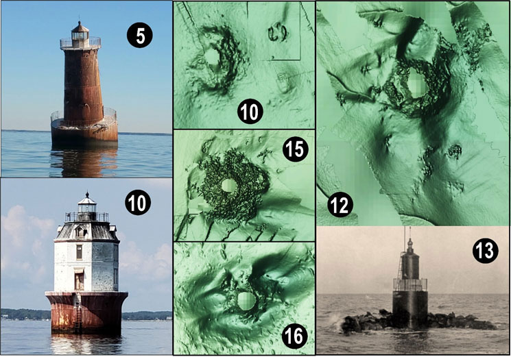 lighthouses good for fishing in chesapeake bay