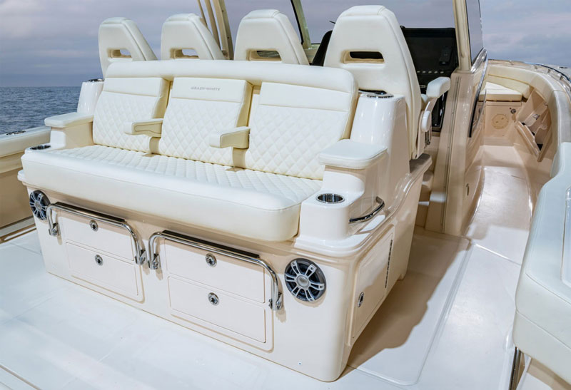 new seat on grady-white canyone 386