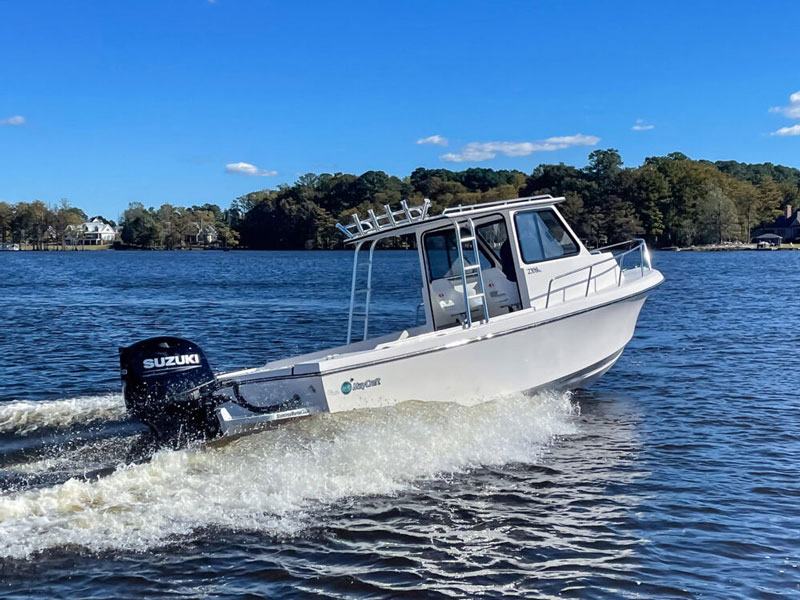 maycraft 2300 pilothouse fishing boat