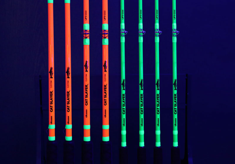 night fishing rods for catfish cat slayer