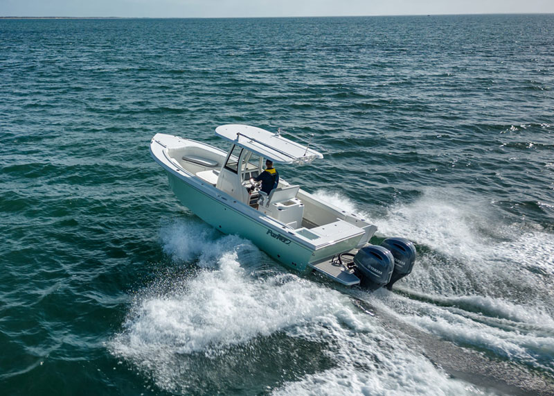 parker 274 fathom cruising