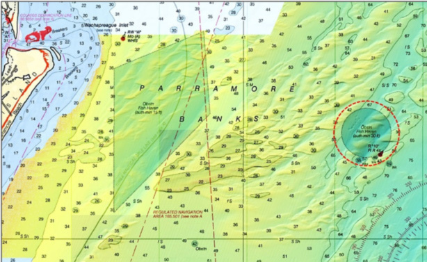 parramore fishing reef