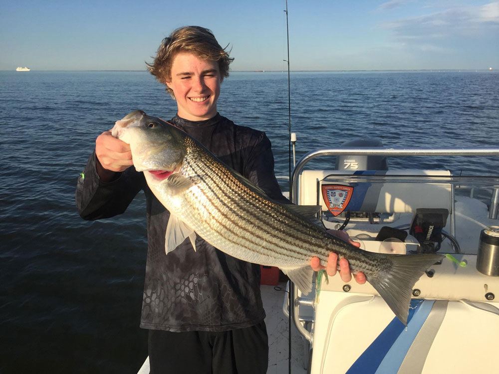 striper fishing