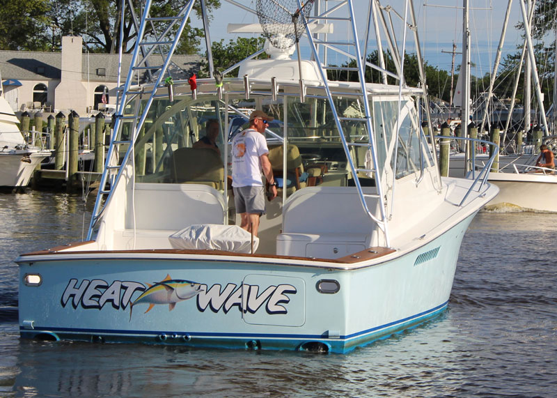 taking a boat for a spring shakedown cruise
