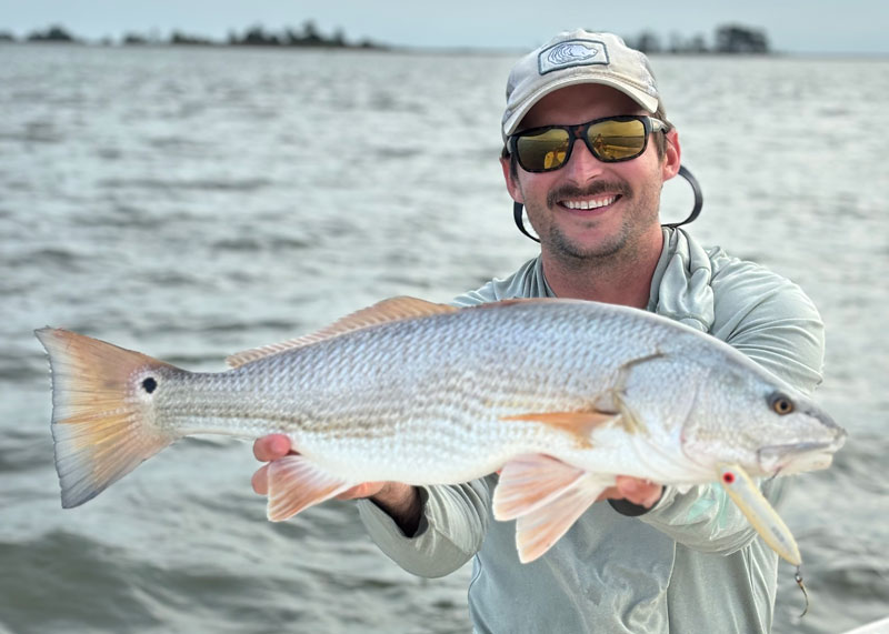 bay bound guide service red drum fishing